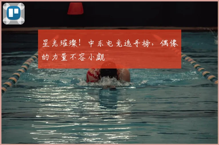 星光璀璨！中东电竞选手榜，偶像的力量不容小觑