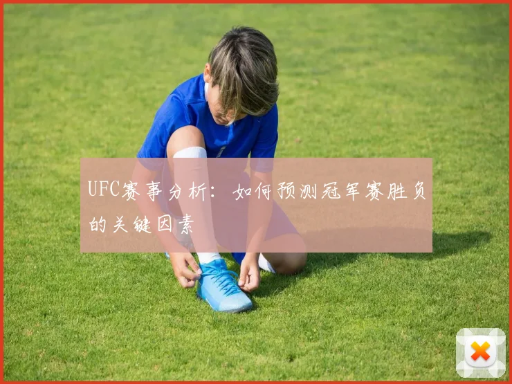 UFC赛事分析：如何预测冠军赛胜负的关键因素