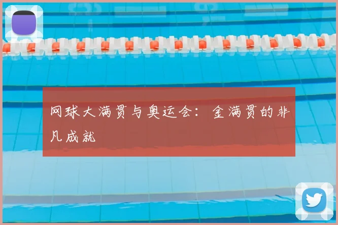 网球大满贯与奥运会：金满贯的非凡成就